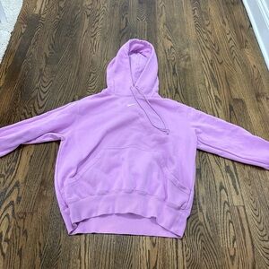Nike Women's Lavender Hoodie Sweater